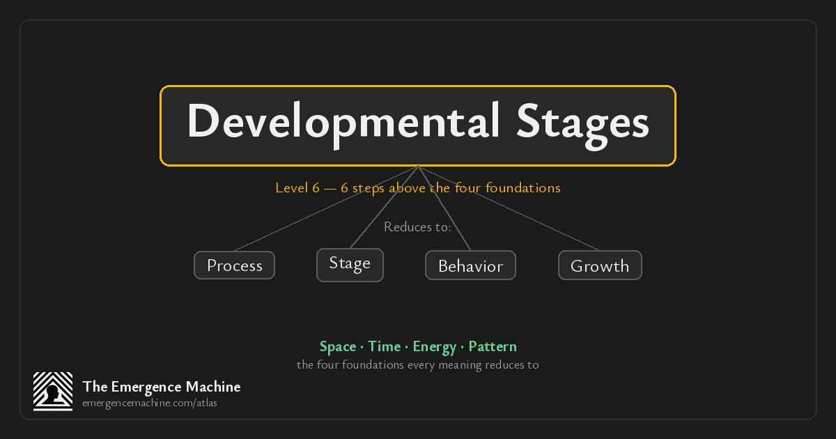 What is the meaning of Developmental Stages? — The Emergence Machine